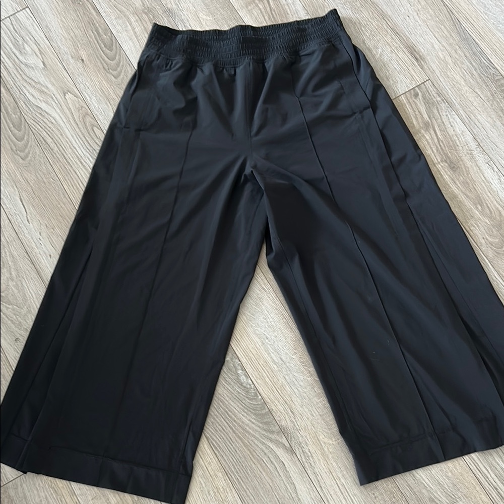 Black Wide-Leg Pants